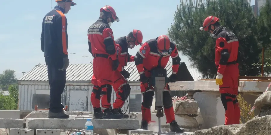 BUSKİ Arama Kurtarma Ekibi akredite oldu 2 BUSKİ Arama Kurtarma Ekibi akredite oldu 2