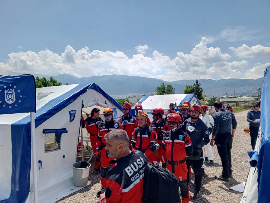 BUSKİ Arama Kurtarma Ekibi akredite oldu 1 BUSKİ Arama Kurtarma Ekibi akredite oldu 1