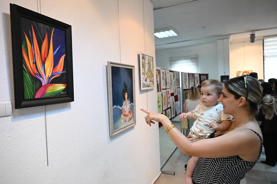 Aydın Sanat Kurslarında Yıl Sonu Sergisi 1 Aydın Sanat Kurslarında Yıl Sonu Sergisi 1