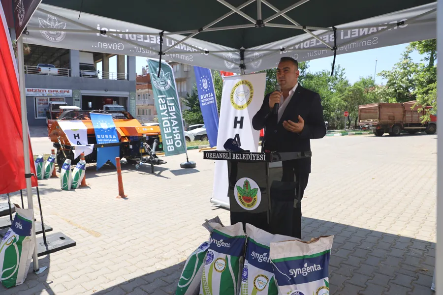 Bursa'da Dağ İlçelerine Silajlık Mısır Tohumu Desteği 2