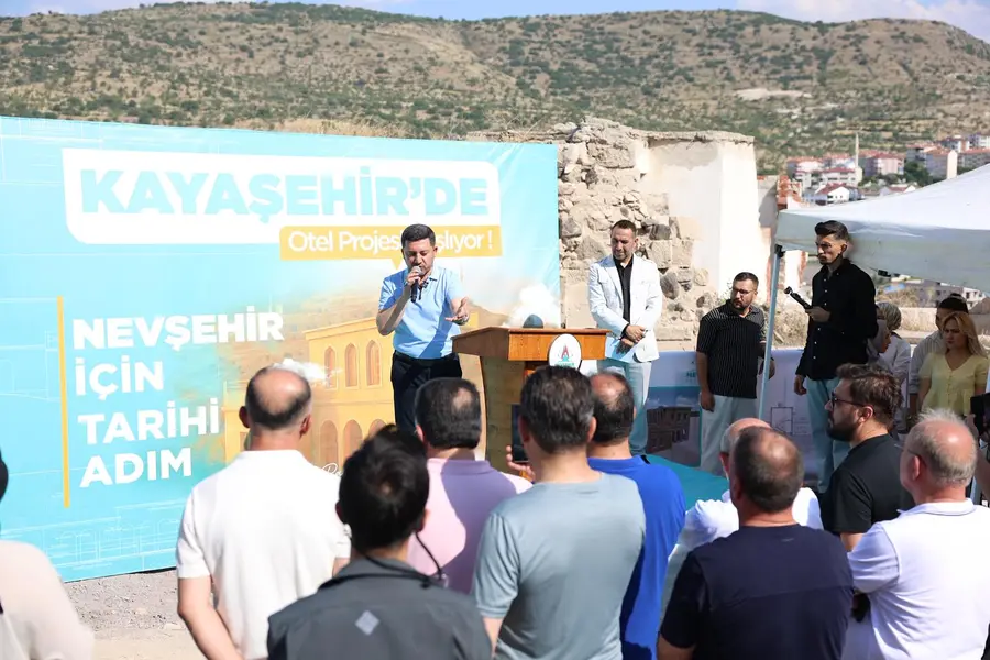 Nevşehir'de Kayaşehir Otel Projesi’nin Temeli Atıldı 2 Nevşehir'de Kayaşehir Otel Projesi’nin Temeli Atıldı 2