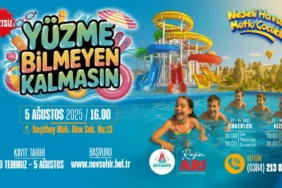 Nevşehir Belediyesi Yüzme Havuzu Açılıyor