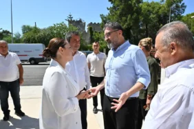 Başkan Vekili Özdemir Serik’te ASAT tesislerini inceledi (1)