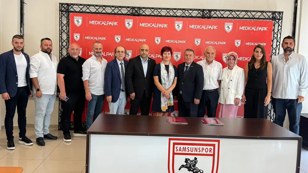 Samsunspor Kadın Voleybol Takımı ile Medical Park Arasında Sağlık Sponsorluk Protokolü İmzalandı 1 Samsunspor Kadın Voleybol Takımı ile Medical Park Arasında Sağlık Sponsorluk Protokolü İmzalandı 1