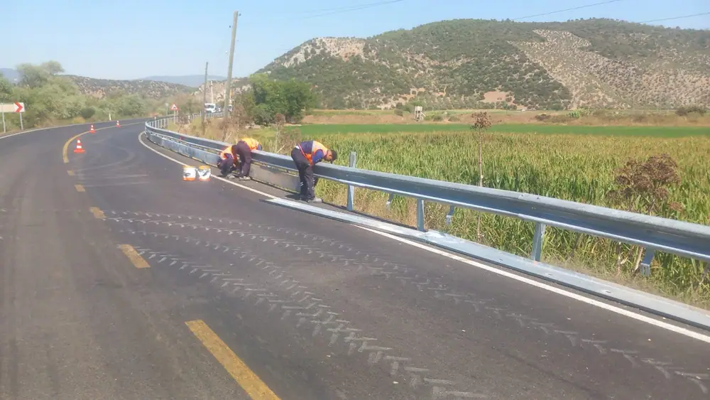 Muğla'da Yol Güvenliği İçin 37 Milyon Liralık Yatırım 1