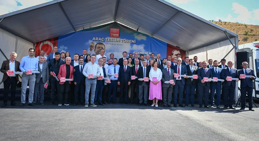 TBB'den 53 Belediyeye Araç Hibesi 1