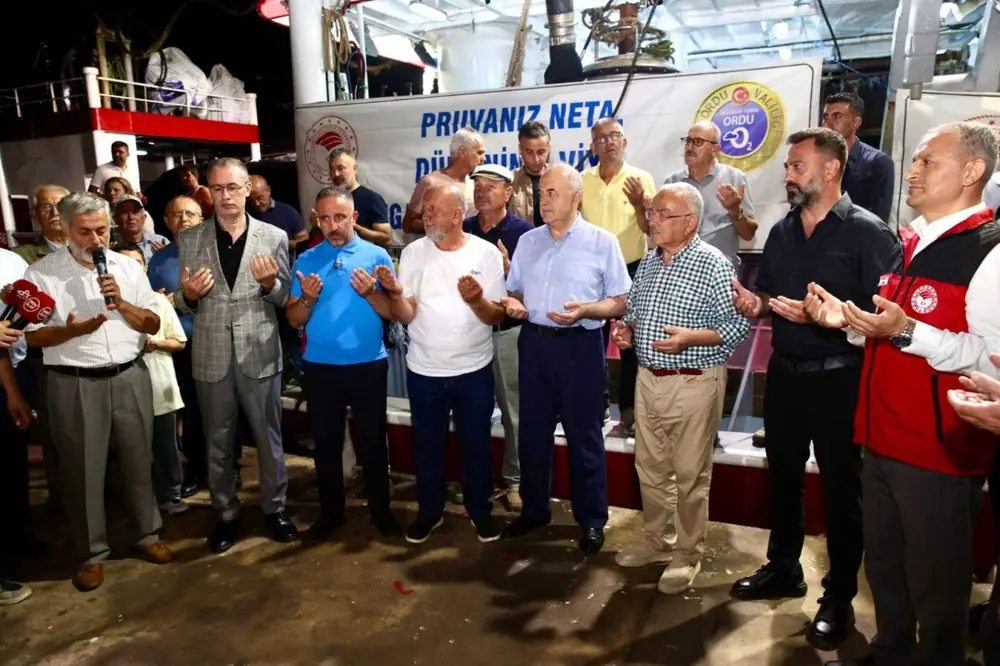 Ordu'da Balıkçılık Sezonu Başladı 1