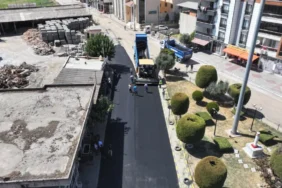 Büyükşehir’den Ahmetli’ye Sıcak Asfalt Çalışması (2)