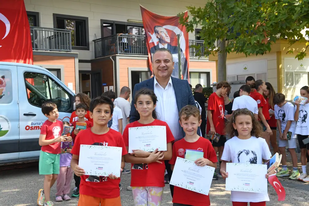 Sporcuların bağışı Osmangazi’de fidana dönüştü 2 Sporcuların bağışı Osmangazi’de fidana dönüştü 2