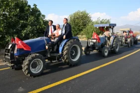 Başkan Dutlulu Ilgın Mahallesi’nde Traktör Konvoyu ile Karşılandı (2)