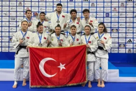 Osmangazi Belediyespor’un judocusu Avrupa kürsüsünde