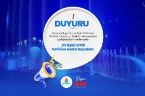Kapadokya Gösteri Havuzu 10 Gün Bakıma Alındı