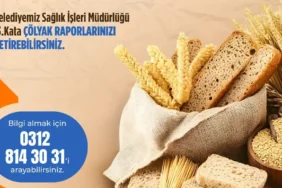 KAHRAMANKAZAN BELEDİYESİ’NDEN ÇÖLYAK HASTALARINA DESTEK