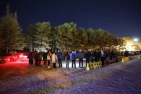 DOĞADA GECE YÜRÜYÜŞÜYLE SAĞLIKLI YAŞAM VURGUSU (5)