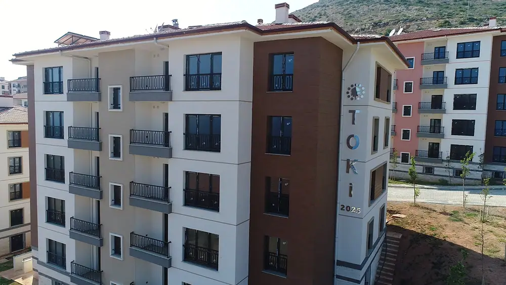 Mersin Aydıncık'ta 250 sosyal konut teslim edildi 1 Mersin Aydıncık'ta 250 sosyal konut teslim edildi 1