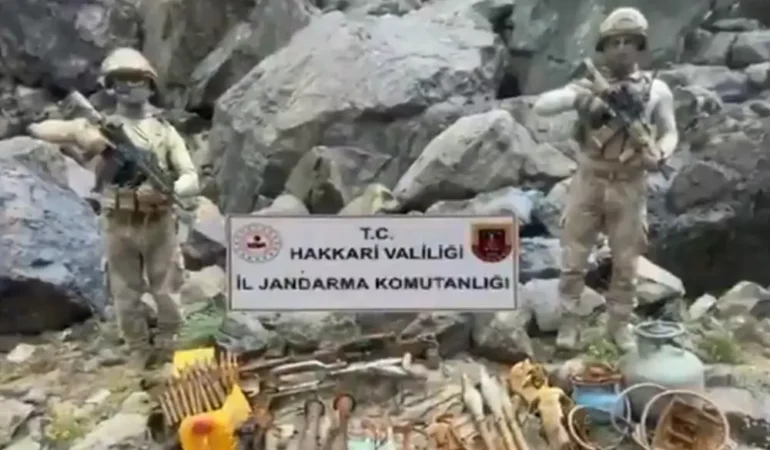 Jandarma'dan 6 Aylık Terörle Mücadele Bilançosu: 144 Sığınak İmha Edildi 1 jandarma sığınak