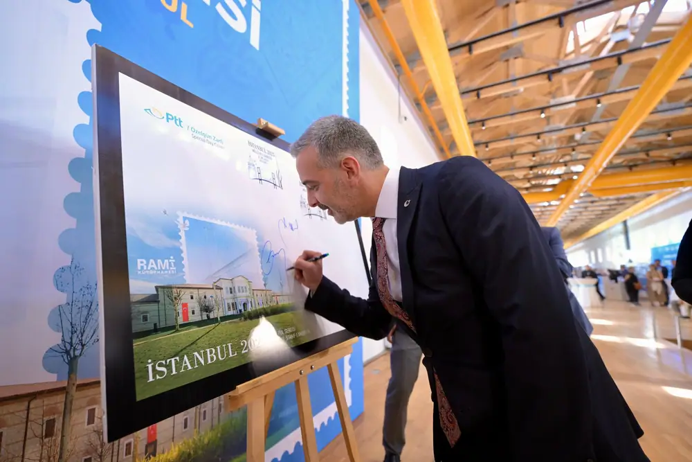 İstanbul'da Milli Pul Sergisi Açıldı 2 İstanbul'da Milli Pul Sergisi Açıldı 2