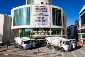 KAZANBEL BETON ARAÇ FİLOSUNU GÜÇLENDİRDİ (1)
