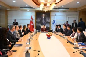 Güney Kore heyetinden Büyükşehir Belediyesi’ne ziyaret (3)