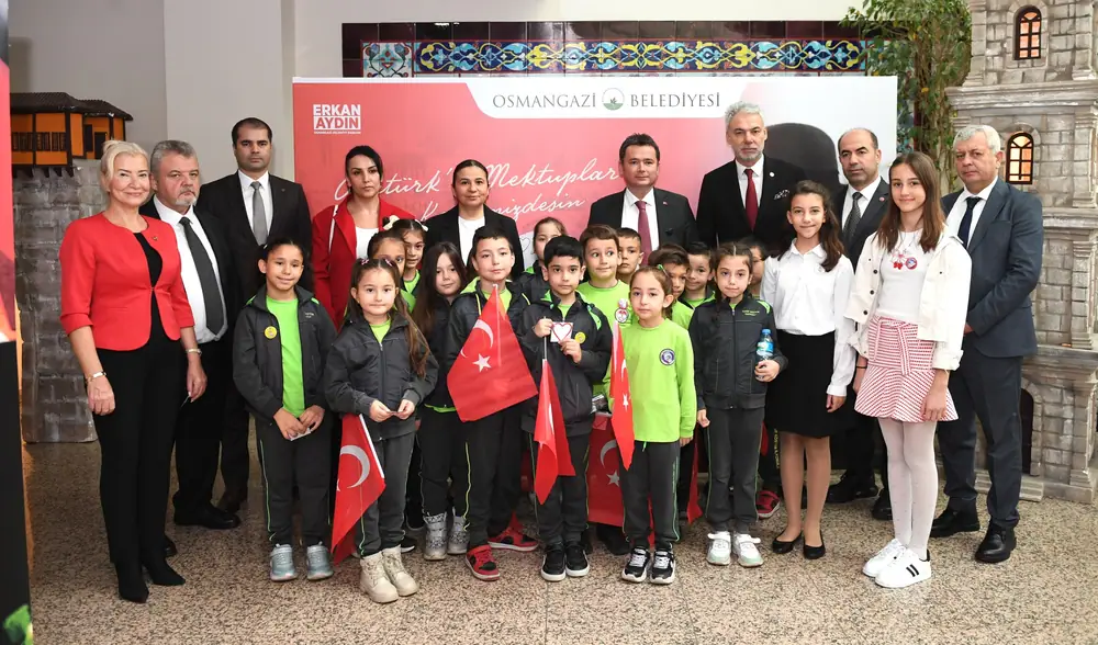 Osmangazi'de Çocuklardan Atatürk'e Mektuplar 1 Osmangazi'de Çocuklardan Atatürk'e Mektuplar 1