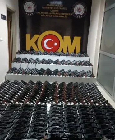 41 İlde Silah Kaçakçılığı Operasyonu: 135 Şüpheli Yakalandı 8 kaçak silah