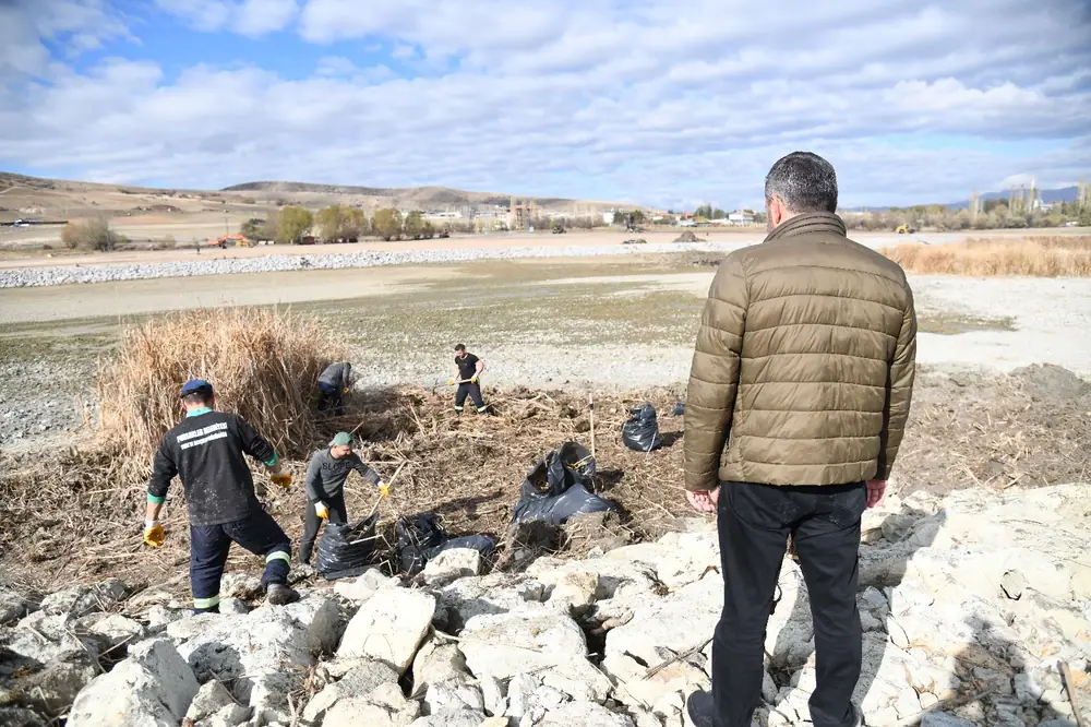 Pursaklar Gümüşoluk Göleti'nde Çalışmalar Sürüyor 1