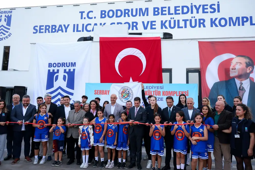 Gündoğan'da Serbay Ilıcak Kültür ve Spor Kompleksi Açıldı 1 Gündoğan'da Serbay Ilıcak Kültür ve Spor Kompleksi Açıldı 1