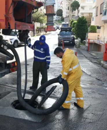 karaburun şiddetli yağış