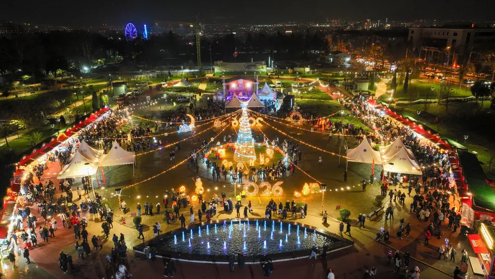 Bursa'da Yeni Yıl Coşkusu! 1