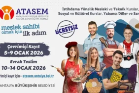ATASEM’de ikinci dönem kayıtları başlıyor
