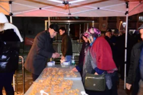 MİRAÇ KANDİLİ’NDE LOKMA İKRAMI YAPILDI (1)