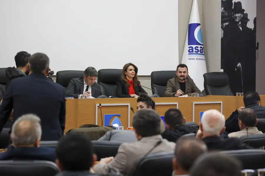 Antalya'da Sulama Kooperatifleri ile Değerlendirme Toplantısı 1 Antalya'da Sulama Kooperatifleri ile Değerlendirme Toplantısı 1