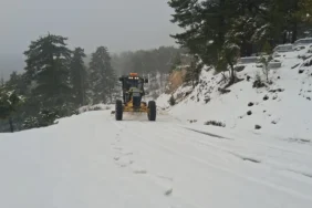 TAŞATAN YOLUNDA KARLA MÜCADELE (1)