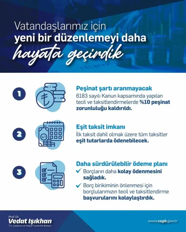 SGK borçlarında ödeme kolaylığı... Yüzde 10 peşinat şartı kaldırıldı 1 SGK borçlarında ödeme kolaylığı... Yüzde 10 peşinat şartı kaldırıldı 1