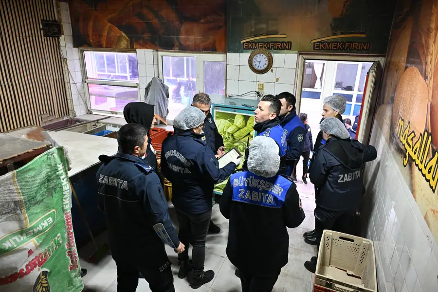Manisa'da Fırınlara Ramazan Denetimi 1 Manisa'da Fırınlara Ramazan Denetimi 1