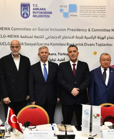 Ankara Büyükşehir'de UCLG-MEWA Sosyal İçerme Komitesi Toplandı 10 _YNS1056