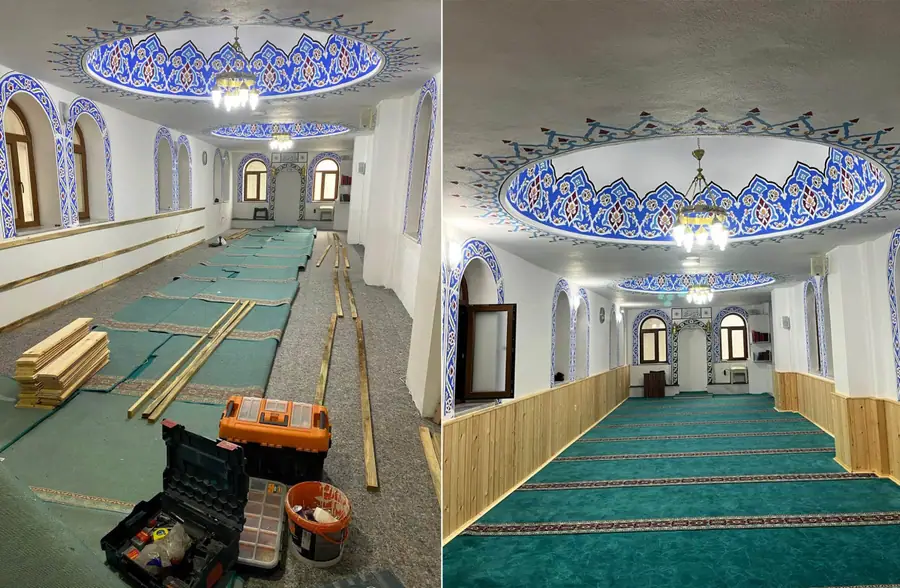Gölcük Yunus Emre Camii'nde Bakım Tamamlandı 1