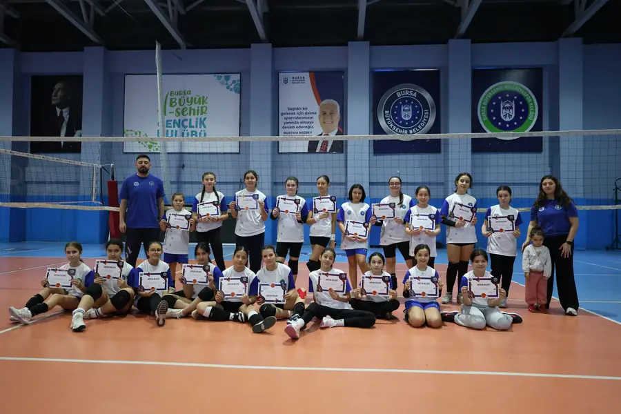 Bursa'da Kış Spor Okulları Beşinci Dönemi Tamamlandı 1