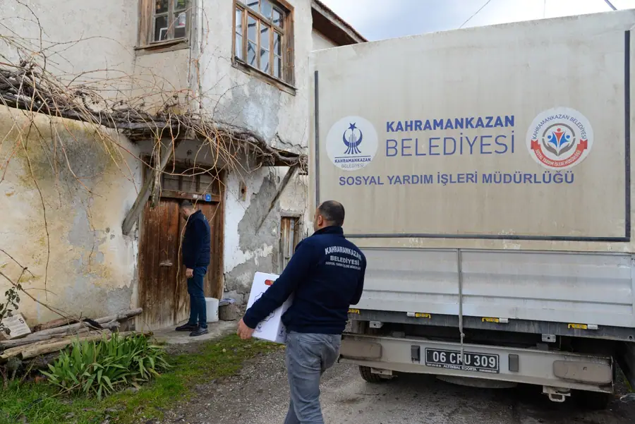 Kahramankazan Belediyesi Ramazan Öncesi Erzak Dağıtımı Başlattı 1 Kahramankazan Belediyesi Ramazan Öncesi Erzak Dağıtımı Başlattı 1