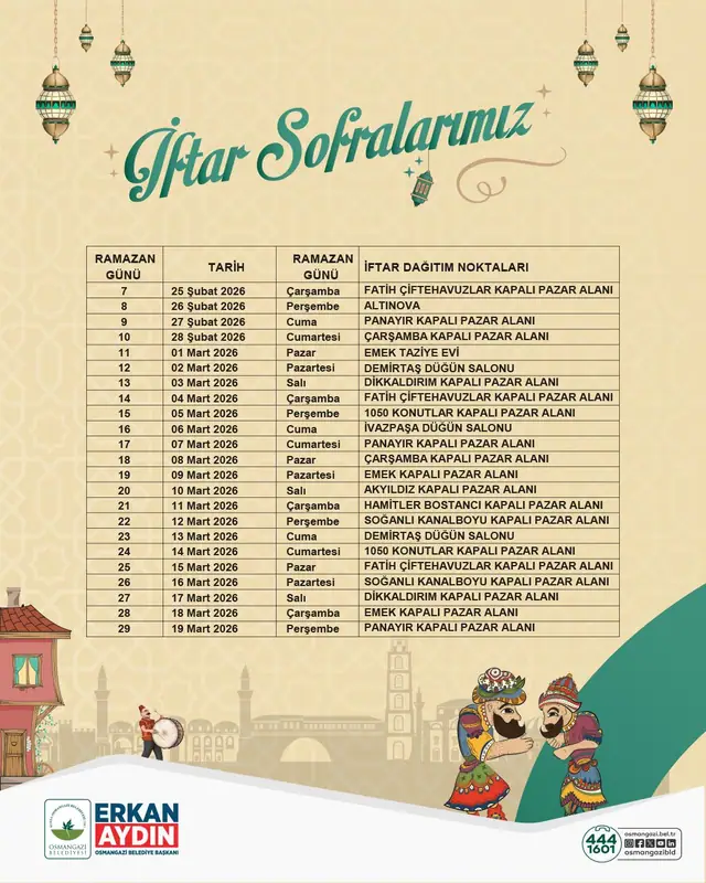 Osmangazi’de Ramazan Coşkusu Meydanlara Taşıyor 1 Osmangazi’de Ramazan Coşkusu Meydanlara Taşıyor 1
