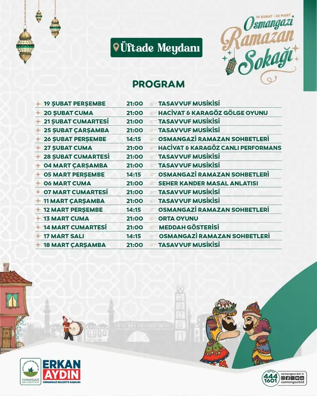 Osmangazi’de Ramazan Coşkusu Meydanlara Taşıyor 2 Osmangazi’de Ramazan Coşkusu Meydanlara Taşıyor 2