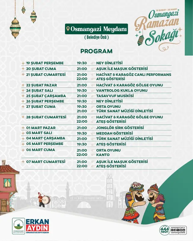 Osmangazi’de Ramazan Coşkusu Meydanlara Taşıyor 3 Osmangazi’de Ramazan Coşkusu Meydanlara Taşıyor 3