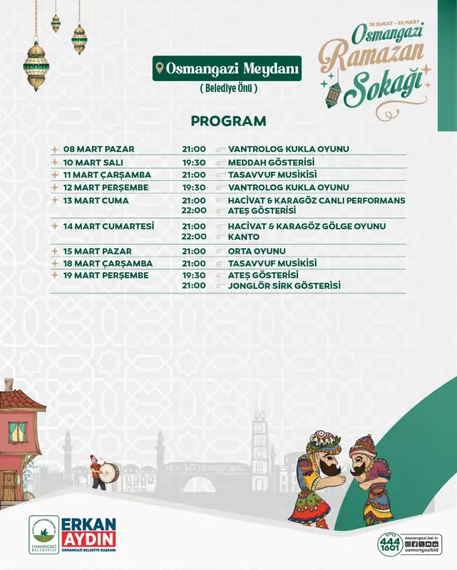 Osmangazi’de Ramazan Coşkusu Meydanlara Taşıyor 4 Osmangazi’de Ramazan Coşkusu Meydanlara Taşıyor 4