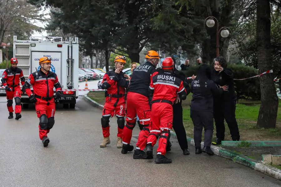 BUSKİ'de Deprem ve Yangın Tatbikatı Düzenlendi 1