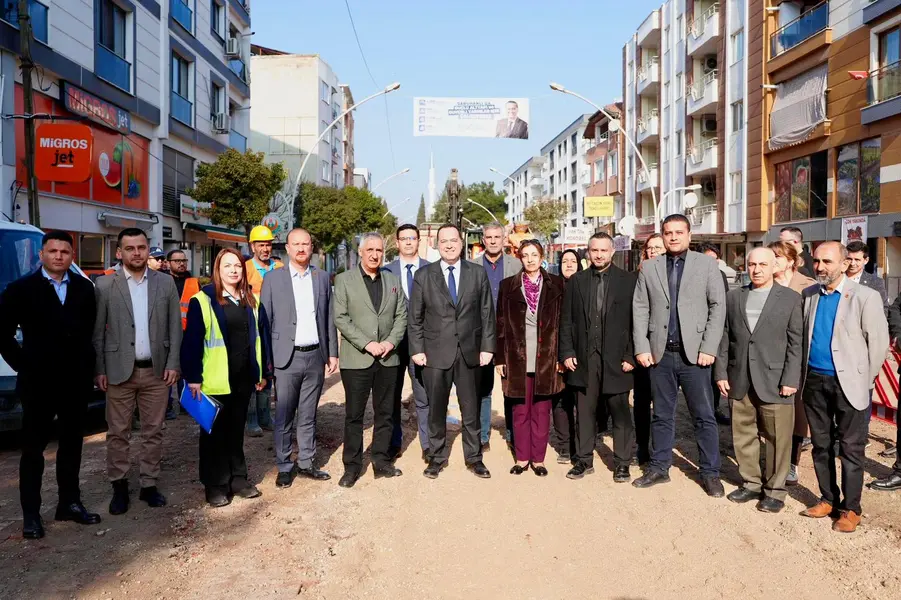 Saruhanlı'da 22 Milyon TL'lik Altyapı Çalışması Başladı 1 Saruhanlı'da 22 Milyon TL'lik Altyapı Çalışması Başladı 1