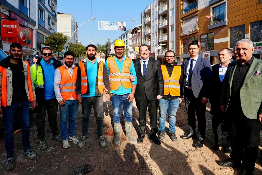 Saruhanlı'da 22 Milyon TL'lik Altyapı Çalışması Başladı 2 Saruhanlı'da 22 Milyon TL'lik Altyapı Çalışması Başladı 2