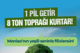 Manisa’da Çevre Seferberliği Yeniden Başlıyor Atık Pil Getir, Zeytin Fidanını Al (1)