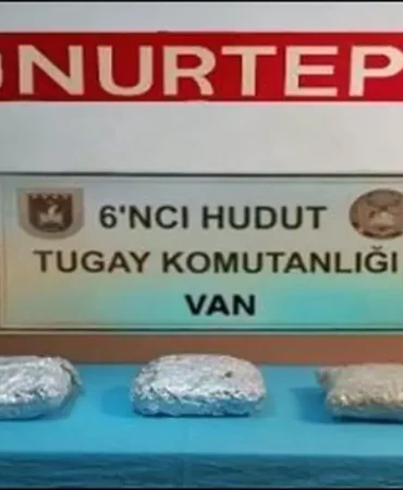 Van Sınırında 4 Kilo Uyuşturucu Ele Geçirildi 8 onurtepe van