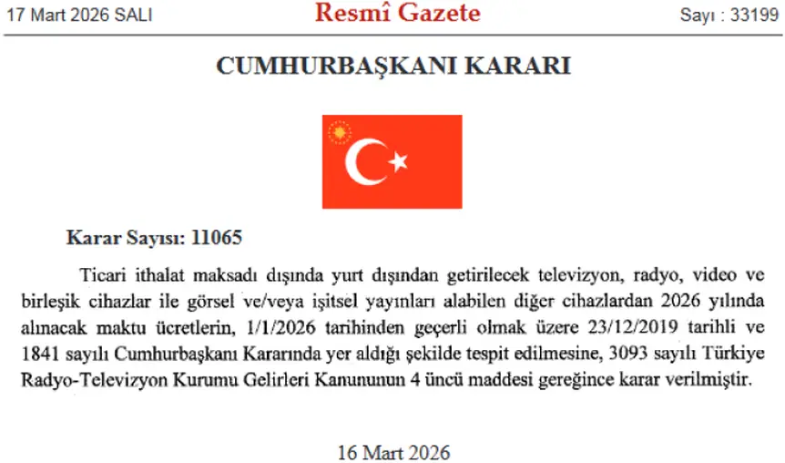 Yurt Dışından Getirilen Elektronik Eşyaların 2026 Bandrol Ücretleri Değişmedi! 1 Yurt Dışından Getirilen Elektronik Eşyaların 2026 Bandrol Ücretleri Değişmedi! 1