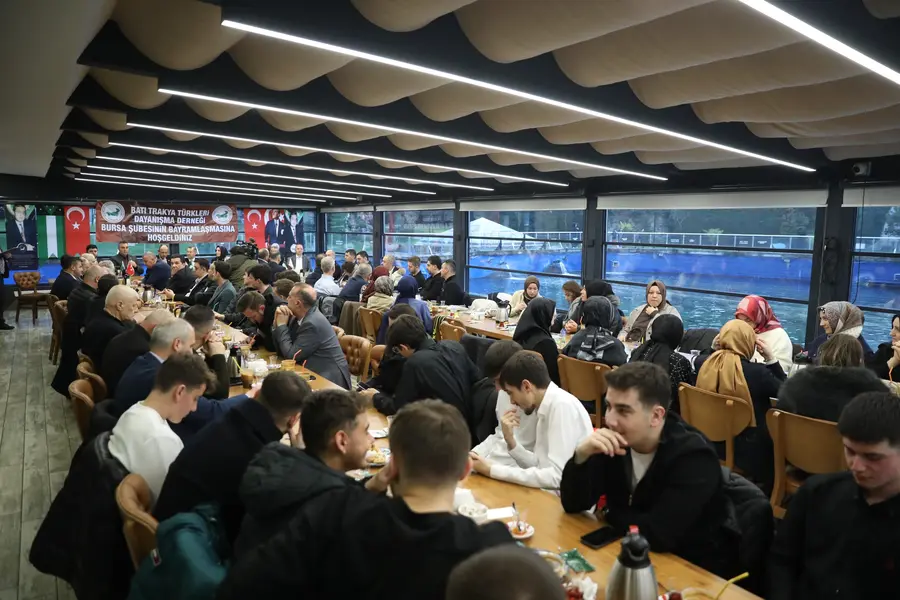 Bursa'da Batı Trakya Türkleri Bayramlaşma Töreninde Bir Araya Geldi 2